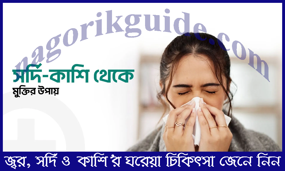 জ্বর, সর্দি ও কাশি'র ঘরোয়া চিকিৎসা: সহজ ও কার্যকর উপায় 1 জ্বর, সর্দি ও কাশি'র ঘরোয়া চিকিৎসা: সহজ ও কার্যকর উপায়